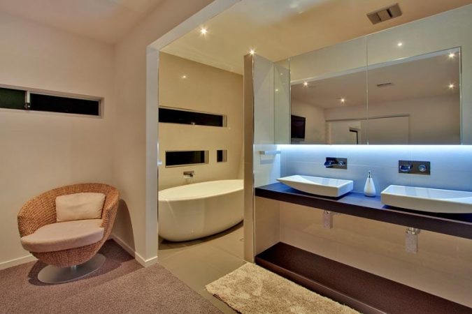 Master Ensuite - New bathrooms on Tweed Coast